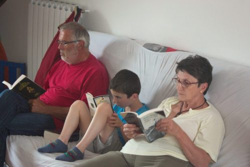 Brochette de lecteurs